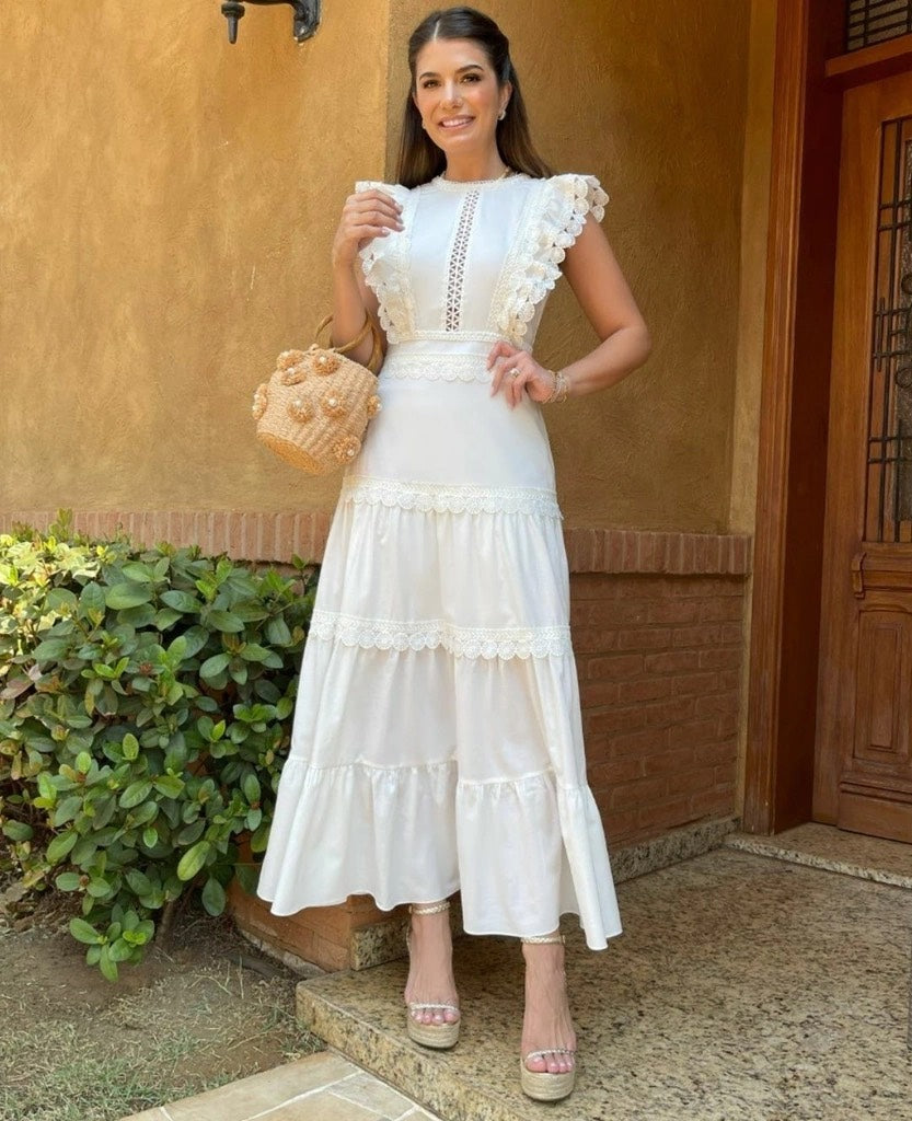 VESTIDO SELENA BRANCO